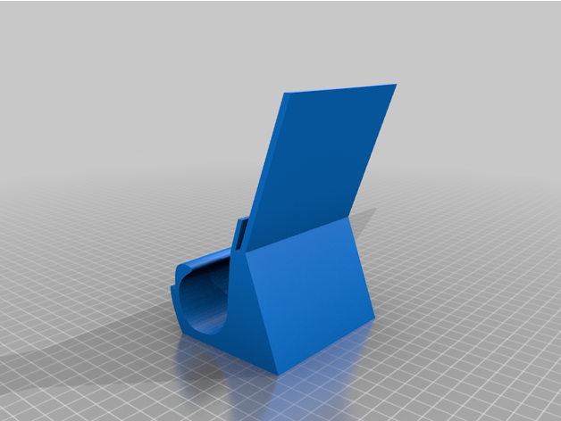 negocio tarjeta soporte titular negocios caso funda 3D print model - Mito3D