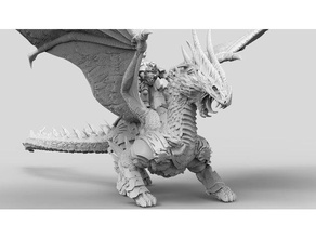 dragon Chevalier cérémonial 40k Astartes atlanforge Marin cavalier espace marteau guerre 3d print model - Mito3D