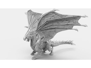 Drago atlanforge fantasia warhammer 3d print model - Mito3D