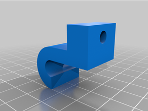 anet a8 hold mounting bracket 3d print model - Mito3D