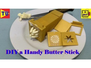 praktisch Butter Stock 3d print model - Mito3D