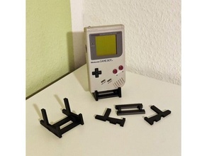 minimaliste Jeu garçon afficher supporter dmg 01 Gameboy nintendo 3d print model - Mito3D
