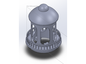 Coupe Frankreich robotique 2020 Segel Meer Leuchtturm cdfr Roboter Bulk 3d print model - Mito3D