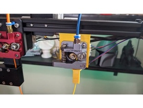 extruder mount runout sensor extrusion mounting bowden 3d print model - Mito3D