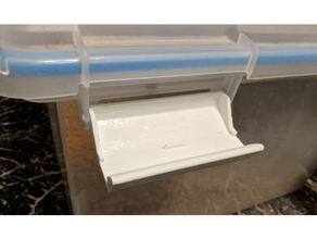 replacement sterilite lid clip 3d print model - Mito3D