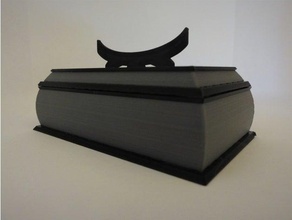 samuray Kutu harika konteyner güzel Kulp destek Japonca depolama 3d print model - Mito3D