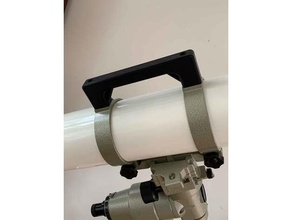lidar refraktor telescópio 160 mm 3d print model - Mito3D