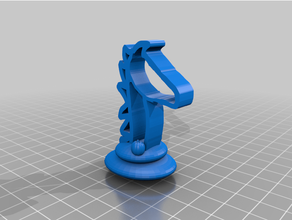 knight chess 3d print model - Mito3D