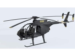 Warzone 39 s elicottero dovere moderno guerra 2019 merluzzo combattere nano elicotteri uccello md mh 6 veicolo veicoli zona 3d print model - Mito3D