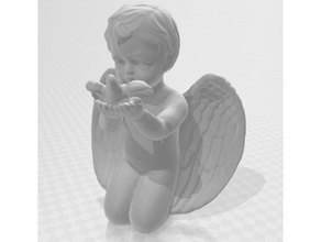 ángel 3 reparado angeles Jesús Cristo 3d print model - Mito3D