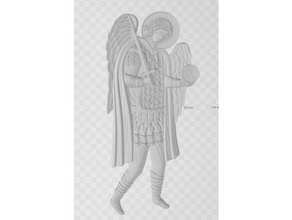 arcangel Miguel reparado ángel angeles arcángel Jesús Cristo miguel 3d print model - Mito3D