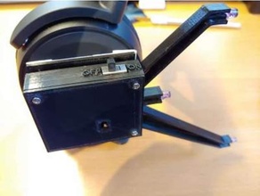 ricaricabile trackir clip headtracker lipo batteria 3d print model - Mito3D