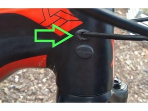 bicicleta cabo plugue internamente encaminhado cables yt jeffsy montanha bicicletas 3d print model - Mito3D
