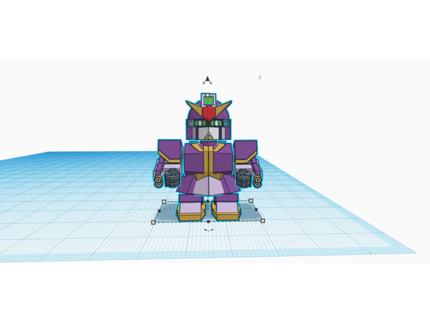 gundam sd kit xx-001 gunpla mech mecha super deformed 3D print model - Mito3D