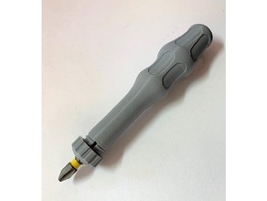 ufs-084a hex bit - wera handle collet hexbit hexbitholder holder screwdriver 3d print model - Mito3D