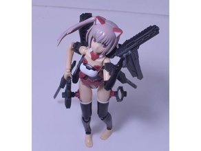 frame arms girl handgun v2 framearms framearmsgirl kotobukiya 3d print model - Mito3D