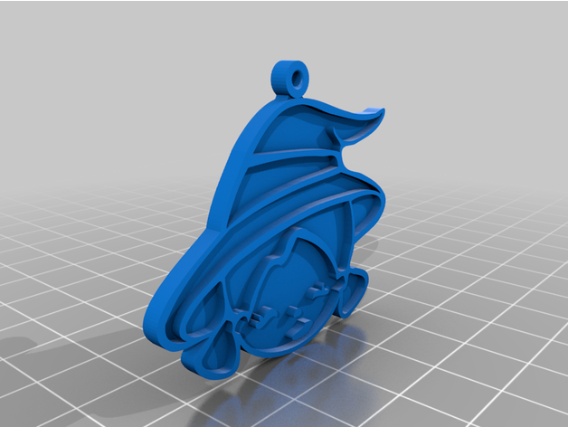 Halloween strega orecchini 3D print model - Mito3D