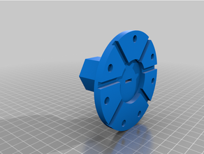 prototype logitech dfgt custom wheel quick release sim racing 3d print model - Mito3D