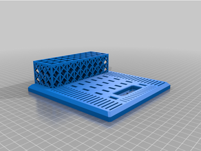 masaüstü organizatör medya kalemler 3d print model - Mito3D
