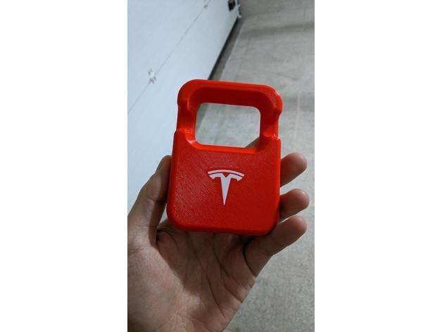 airpods pro fili ricarica adattatore tesla modello 3 3D print model - Mito3D