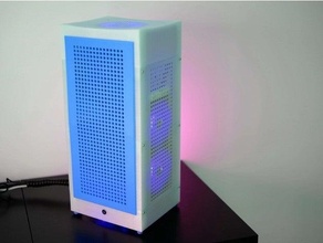 alt panel hightower itx case frontpanel mini-itx pc 3d print model - Mito3D