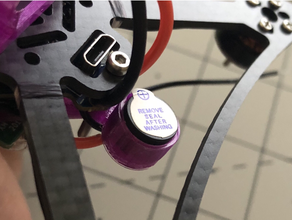 stuzzicadenti cicalino 9mm montare titolare supporto drone minuscolo tinywhoop whoop 3d print model - Mito3D