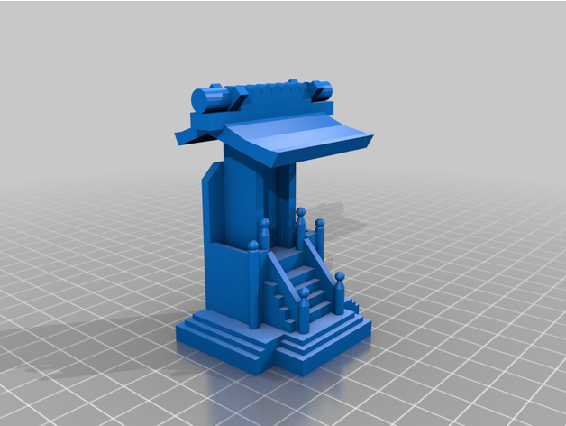 xintoísmo santuário religião 3D print model - Mito3D