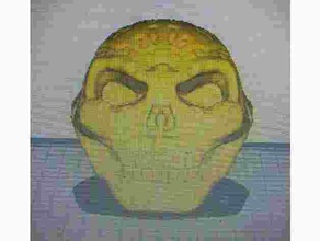 sugarskull stl file halloween sugar skull 3d print model - Mito3D