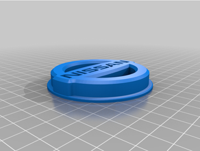 nissan frontier cup coasters coaster holder truck 3d print model - Mito3D