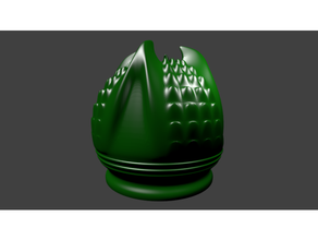 dragón huevo vela soporte 08mm boquilla extrusor extraterrestre porta frio dm accesorio dnd continuar gm grande apoyo magia neato 3d print model - Mito3D