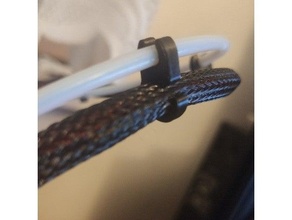 ptfe câble agrafe pla prêt titulaire soutien guider tube 3d print model - Mito3D