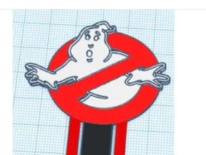 ghostbusters bookmark 3d print model - Mito3D