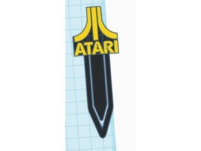 atari marcador 3d print model - Mito3D