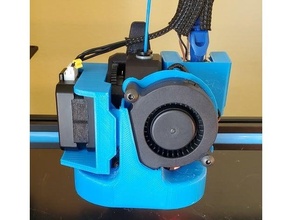 sivrisinek Hotend binmek Tevo kasırga cr10 ender 3 Bltouch bmg Bondtech ekstrüder cr10s 3d print model - Mito3D