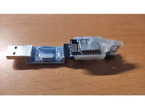 esp8266 Programmierer ftdi Adapter Steckdose Arduino esp04 esp07 esp07s esp08 nodemcu USB 3d print model - Mito3D