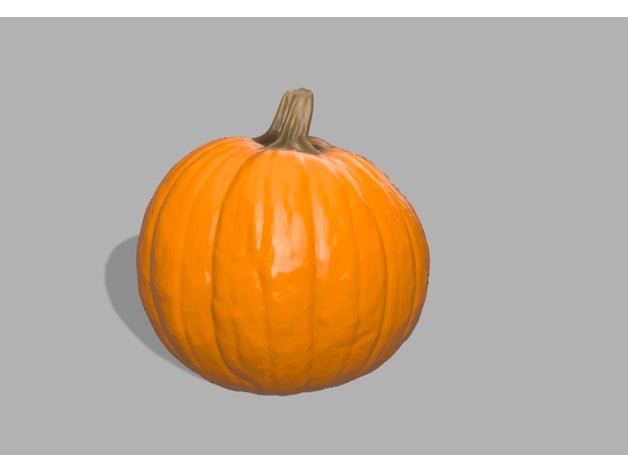 hohl Kürbis bereit schnitzen Halloween Dekoration 3D print model - Mito3D