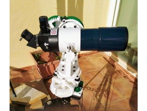 meade etx-70 onstep altazm mount astronomy telescope 3d print model - Mito3D