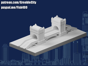 greeblecity bridge 3d print model - Mito3D
