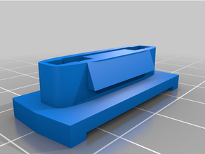 acortar verter somier iluminado entresuelo desván cama base clips reemplazo partes apoyo 3d print model - Mito3D