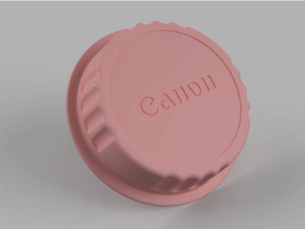 canon rear lens cap ef dslr 3D print model - Mito3D