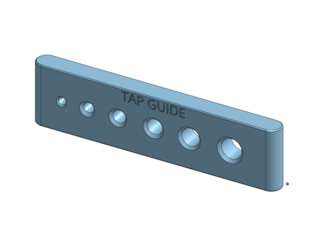 tap guide 3D print model - Mito3D