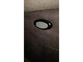 sofá botón cubierta carcasa funda niño prueba niños seguridad 3d print model - Mito3D