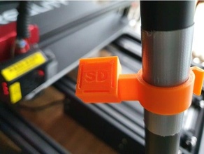 creality cr-10 max sd card holder 3d print model - Mito3D
