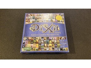 dixit insert board boardgame game organizer 3d print model - Mito3D