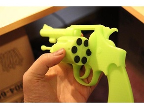indy revólver mods pistola Indiana Jones apuntalar 3d print model - Mito3D