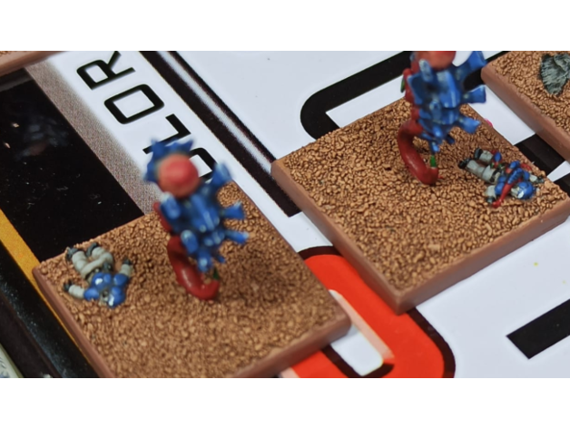 épico espacio insecto base toppers epic40k Armagedón escala tiránidos 3D print model - Mito3D