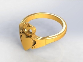 irish ring 3d print model - Mito3D