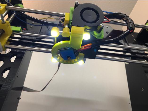 licht anet-a8 mit 3 x-achsen 3-achsen 3-wellen anet a8 x-achse 3D print model - Mito3D