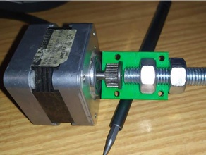 motor şaft adaptör 3d print model - Mito3D
