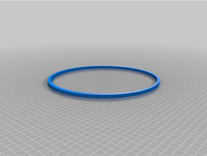 dreamcatcher hoop circle frame ring 3d print model - Mito3D